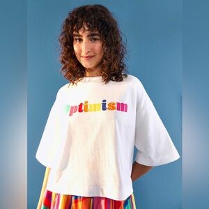Farm Rio Optimism Crop T-Shirt